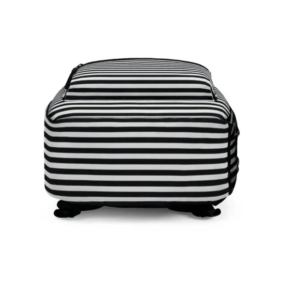 Striped Pattern Backpack - Picture 5 of 5